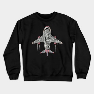 Aviation Phonetic Alphabet Flying Pilot Crewneck Sweatshirt